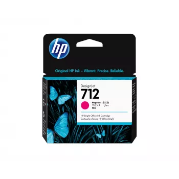 HP 712 29 ml rašalo kasetė (purpurinė) DesignJet