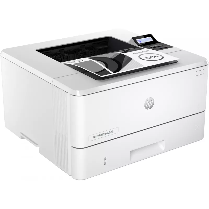 HP LaserJet Pro 4002dn spausdintuvas, lazerinis, 1200 x 1200 DPI, A4, 40 ppm, dvipusis spausdinimas, baltas