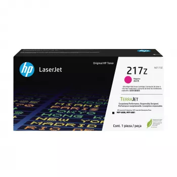 HP 217Z itin didelės išeigos purpurinis originalus LaserJet tonerių kasetė