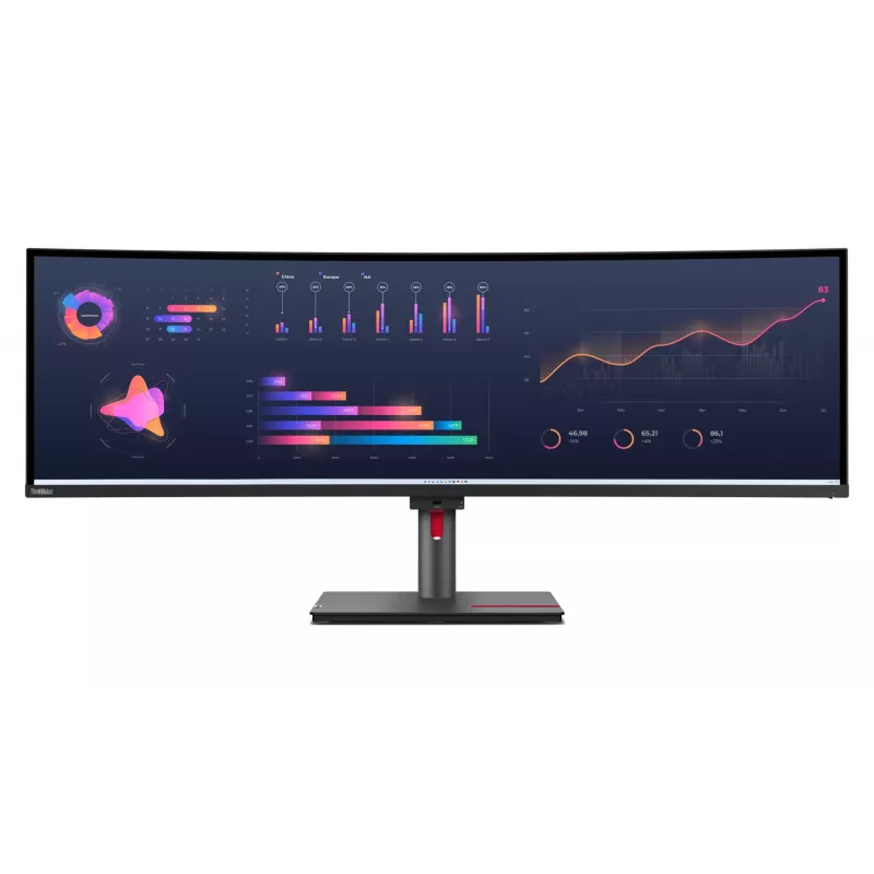 Monitorius Lenovo ThinkVision P49w-30 49 colių DQHD LED 5120 x 1440