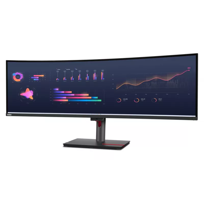 Monitorius Lenovo ThinkVision P49w-30 49 colių DQHD LED 5120 x 1440