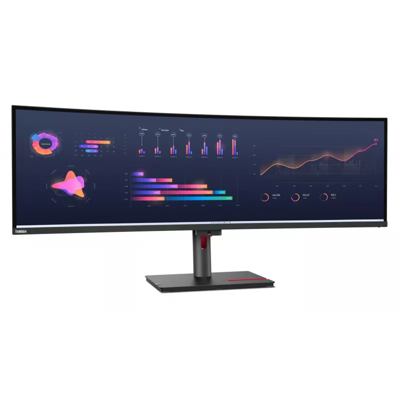 Monitorius Lenovo ThinkVision P49w-30 49 colių DQHD LED 5120 x 1440