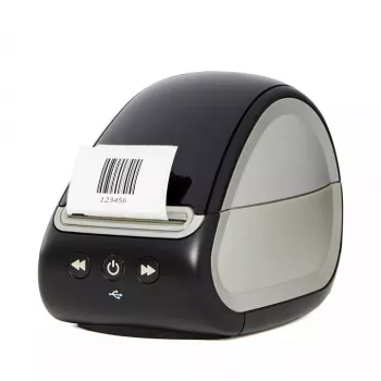 DYMO LabelWriter 550 etikečių spausdintuvas | Tiesioginis terminis spausdinimas | Automatinis etikečių atpažinimas | Spausdina adresų, siuntų, brūkšninių kodų etiketes | EU 2 kištukas