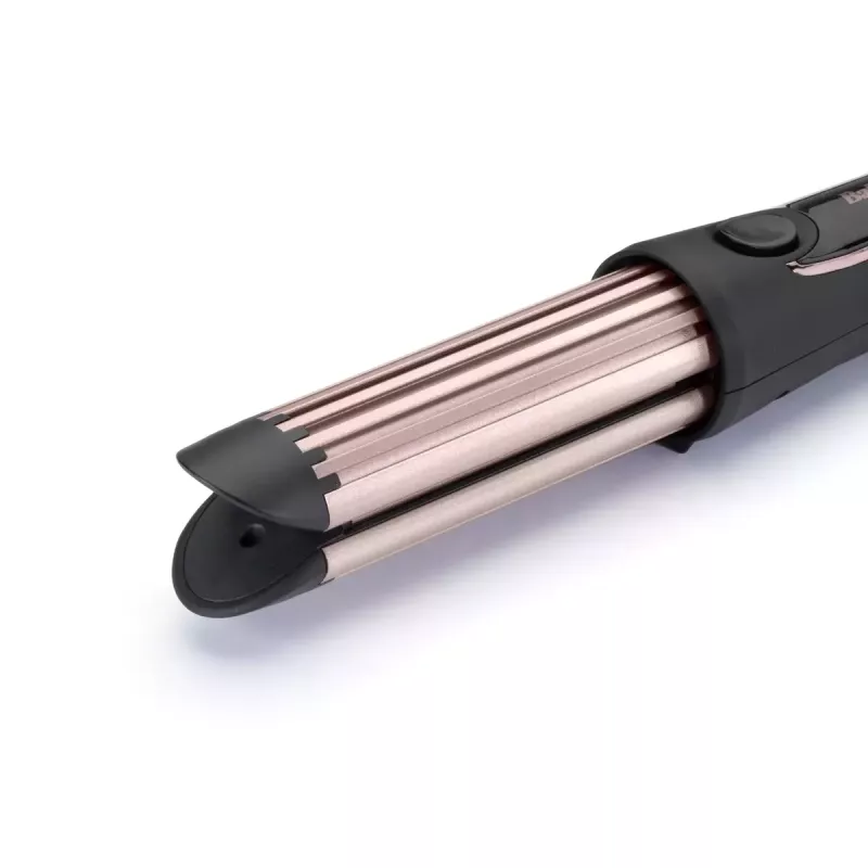 Garbanojimo žnyplės BABYLISS Curl Styler Luxe C112E — 36 mm keraminis cilindras, 160–200 °C, 32 W, LED ekranas