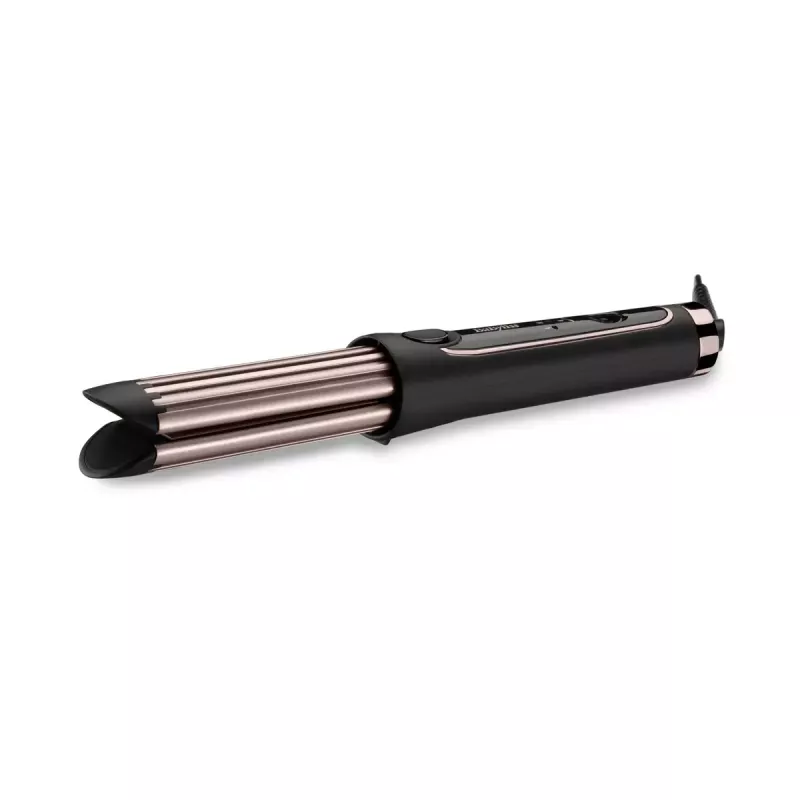 Garbanojimo žnyplės BABYLISS Curl Styler Luxe C112E — 36 mm keraminis cilindras, 160–200 °C, 32 W, LED ekranas