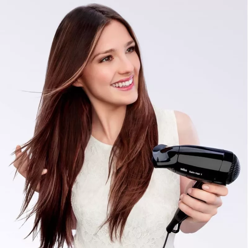 Braun HD130 plaukų džiovintuvas 1200 W juodas