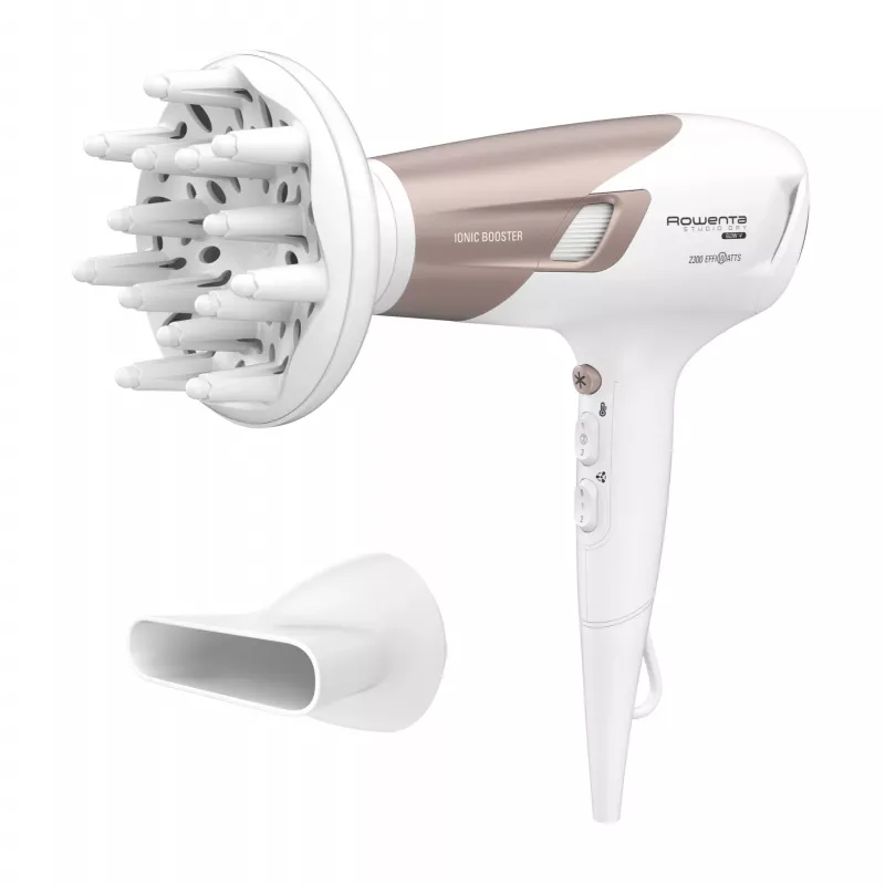 Plaukų džiovintuvas Rowenta Studio Dry CV5830 2300 W smėlio, baltos spalvos