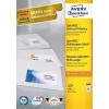 Lipni etiketė Avery 3666, 38 x 21,2 mm, balta, 6500 vnt.
