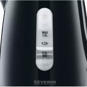 Elektrinis virdulys Severin 1 L 2200 W Juodas