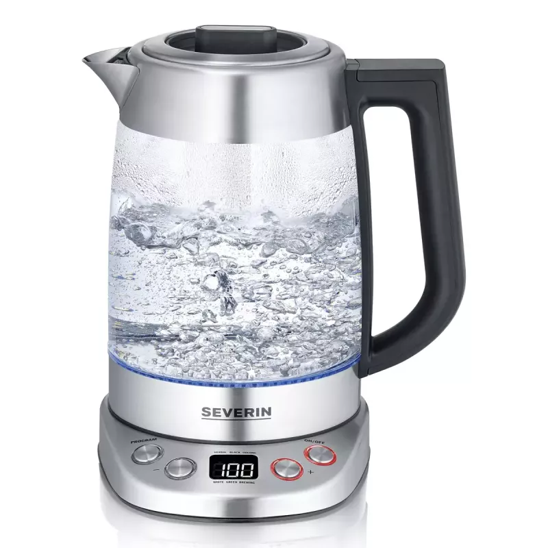Elektrinis virdulys SEVERIN WK 3480 – 1,7 l, 3000 W, baltas, stiklas/plastikas/nerūdijantis plienas