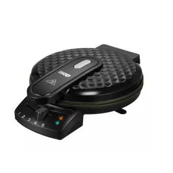 Unold 48235 vaflinė 1 vaflis 1200 W Juoda, Nerūdijantis plienas