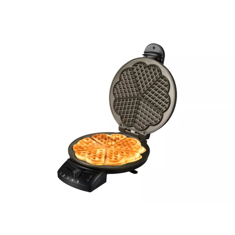 Unold 48235 vaflinė 1 vaflis 1200 W Juoda, Nerūdijantis plienas