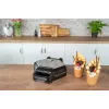 Vafelinė Unold Bobby 1, 700 W, juoda/sidabrinė