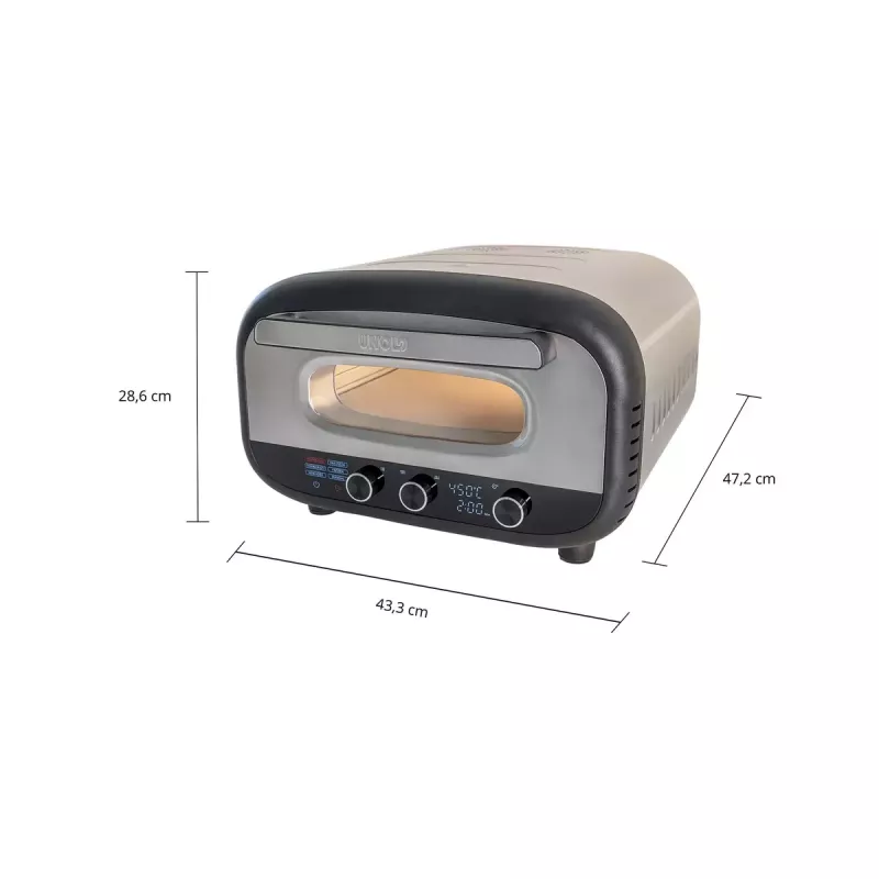 Unold 68806 picos keptuvė/orkaitė 1 pica 1700 W Nerūdijantis plienas
