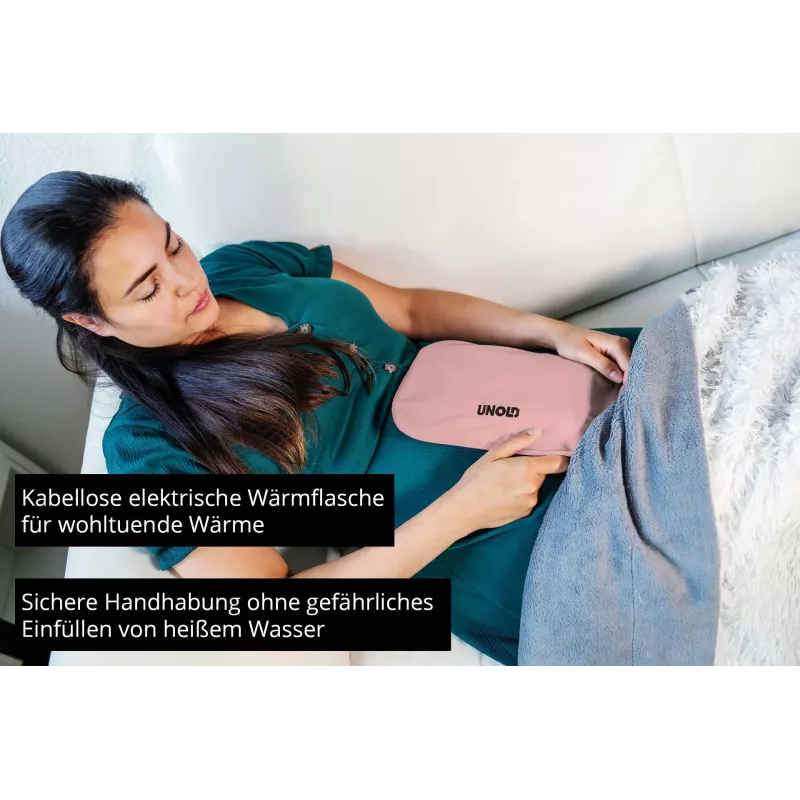 Unold 86014 elektrinis kaitinimo maišelis 380 W Rožinė