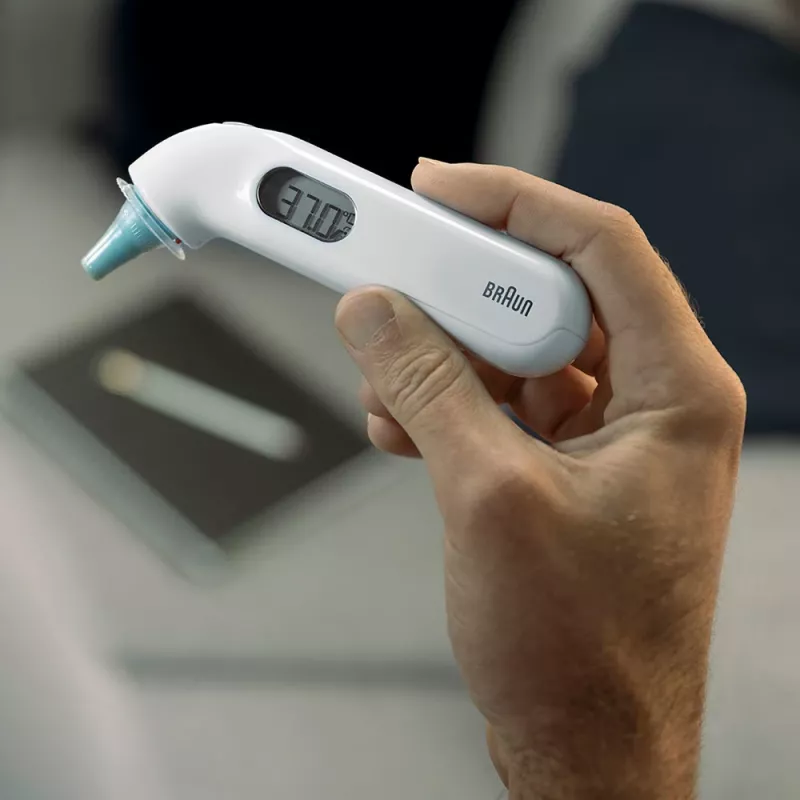Kontaktinis ausies termometras BRAUN ThermoScan 3 IRT3030