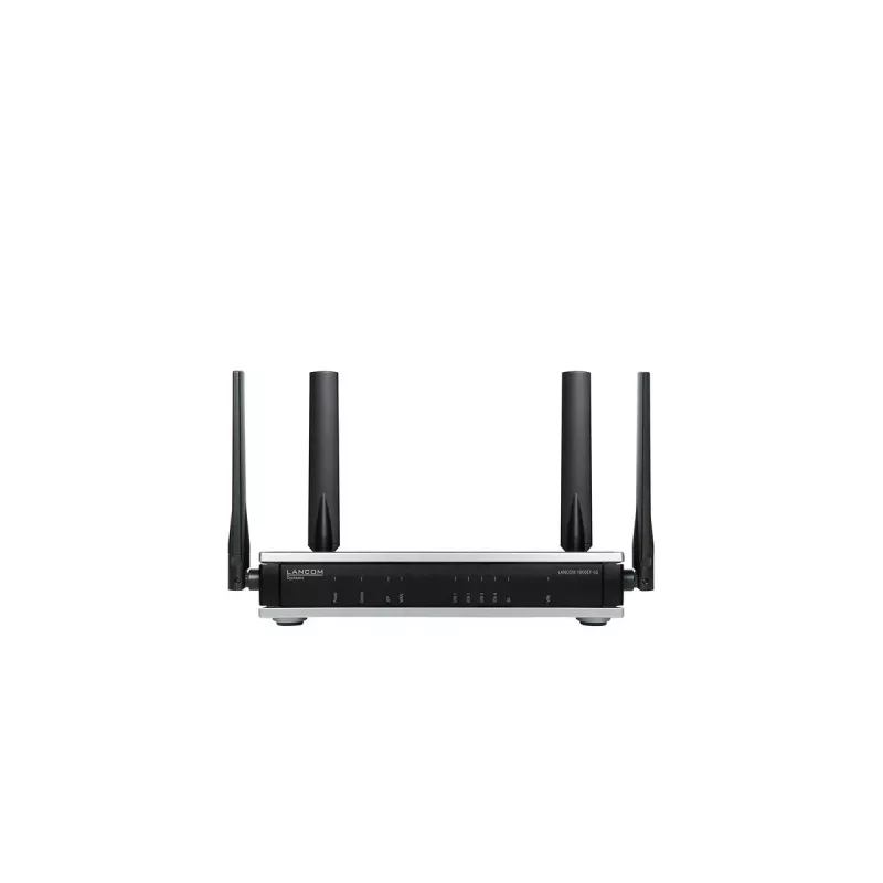 Maršrutizatorius LANCOM 1800EF-5G juodas sidabrinis 5G Ethernet 1000 Mbit/s