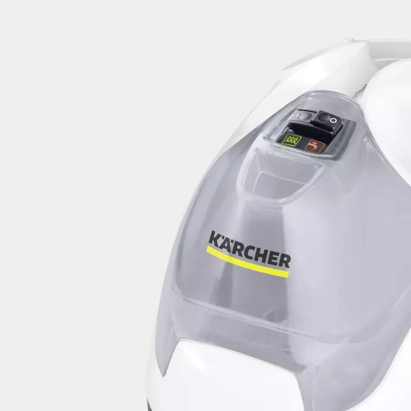 Kärcher SC 4 EasyFix IRON garinis valytuvas, 0,8 l, 2000 W, juoda/balta