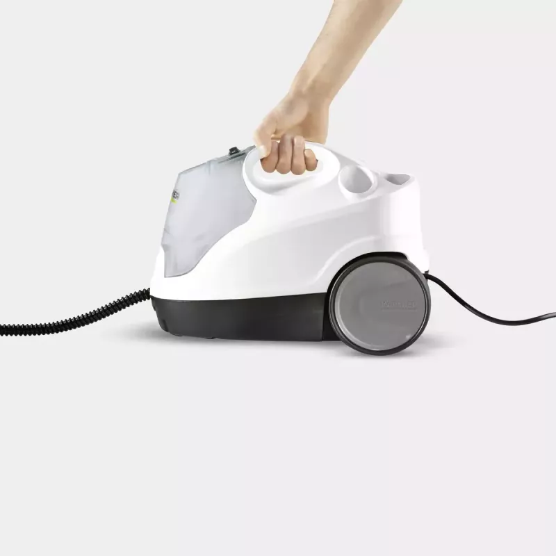 Kärcher SC 4 EasyFix IRON garinis valytuvas, 0,8 l, 2000 W, juoda/balta