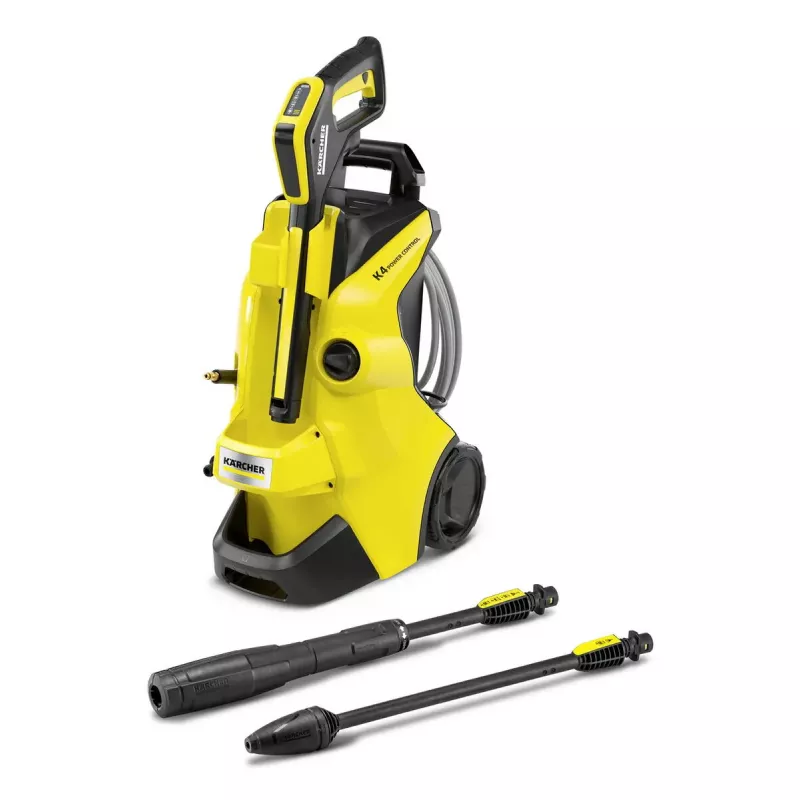 Slėginis plovimo aparatas Karcher K 4 Power Control Flex – elektrinis, 1800 W, 130 bar, 420 l/h, 5 m žarna