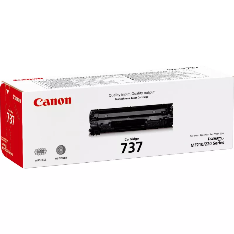 Kasetė Canon 737 juoda 2100 puslapių