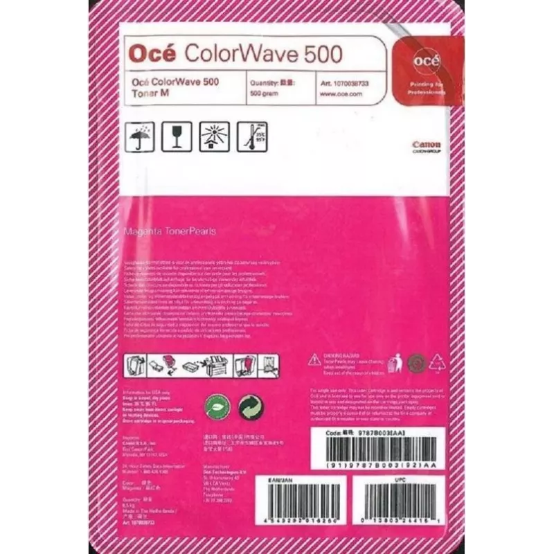 Canon OCE ColorWave 500 original rausvai raudonas (magenta) toneris, 1 vnt.
