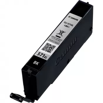 Canon CLI-571XL kasetė su juodu rašalu, didelės talpos (XL), pigmentinis rašalas, 11 ml, 1 vnt., 810 puslapių