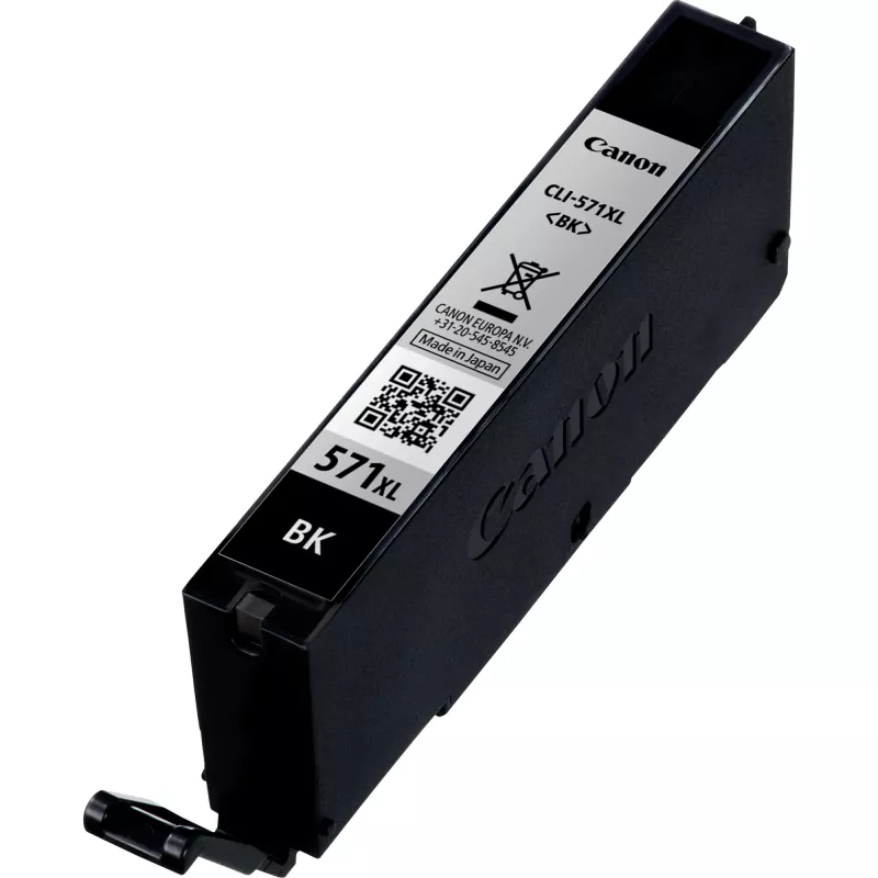 Canon CLI-571XL kasetė su juodu rašalu, didelės talpos (XL), pigmentinis rašalas, 11 ml, 1 vnt., 810 puslapių