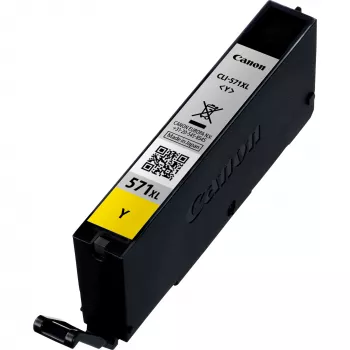 Canon CLI-571XL geltona didelės talpos rašalo kasetė