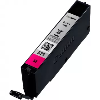 Rašalo kasetė Canon CLI-571M rausvai raudona (magenta)