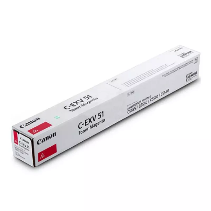 Originalus Canon C-EXV51 toneris, rausvai violetinis (magenta)