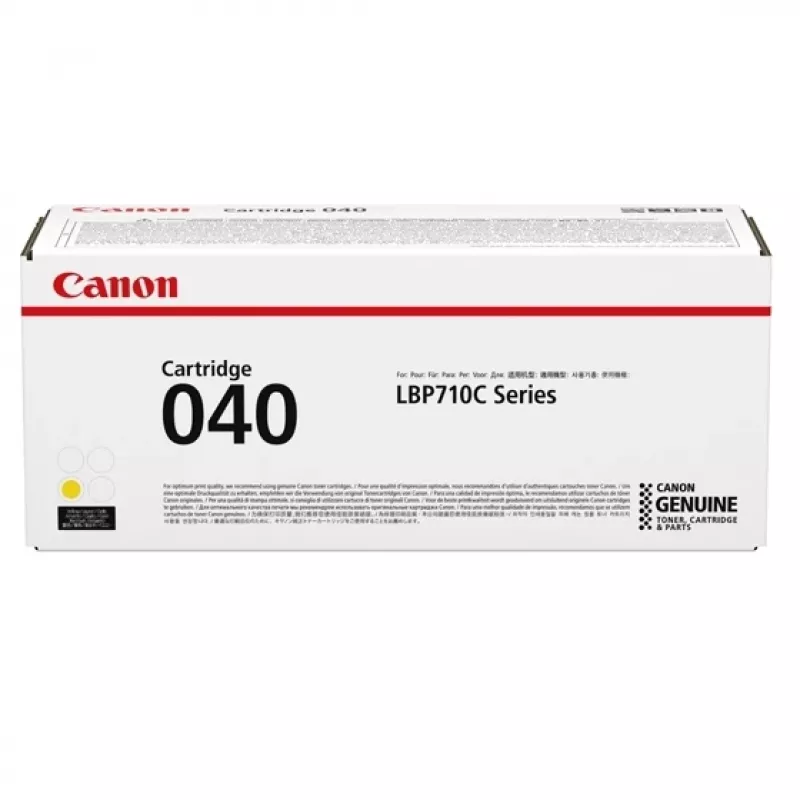 Canon 040 geltonas tonerio kasetė 1 vnt. Originali