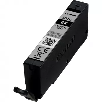 Canon CLI-581XL didelės talpos juoda kasetė, pigmentinis rašalas, 8,3 ml, 520 puslapių