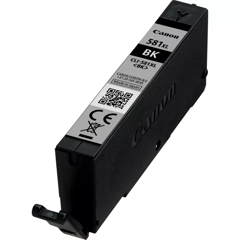 Canon CLI-581XL didelės talpos juoda kasetė, pigmentinis rašalas, 8,3 ml, 520 puslapių