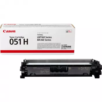 Kasetė su toneriu Canon 051H 4,1 tūkst. puslapių juoda