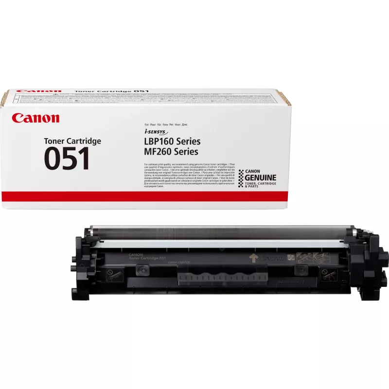 Toneriai Canon CRG 051, 2500 puslapių, juoda
