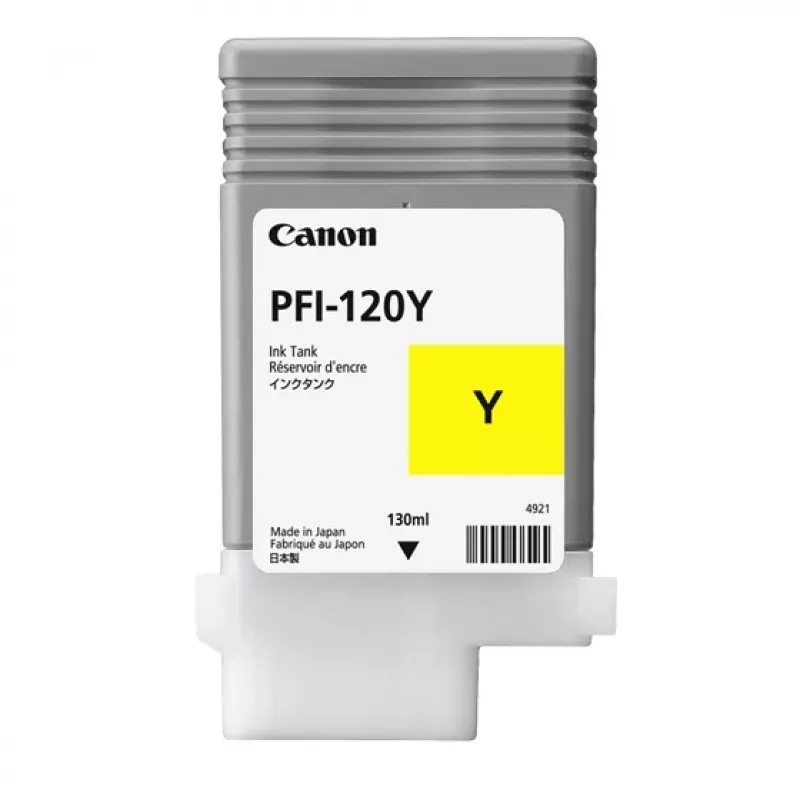 Canon PFI-120Y originalus geltonas rašalo kasetė 1 vnt.