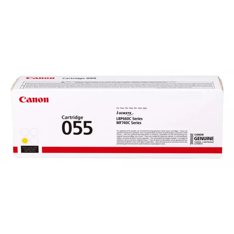 Canon 055 originalus geltonas tonerio kasetė, 1 vnt.