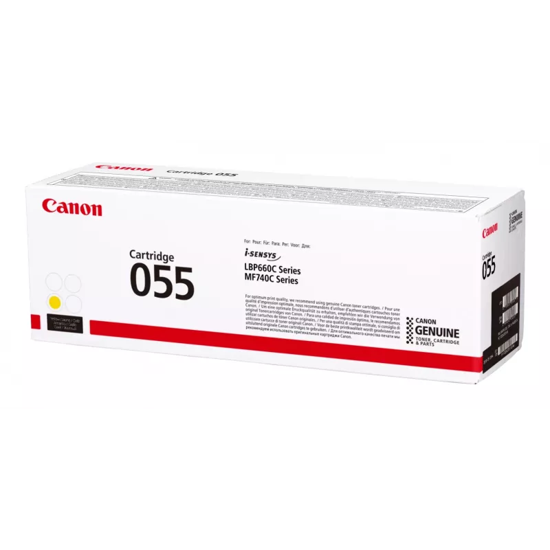 Canon 055 originalus geltonas tonerio kasetė, 1 vnt.
