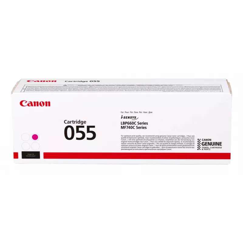Canon 055 originalus rausvos spalvos tonerio kasetė, 1 vnt.