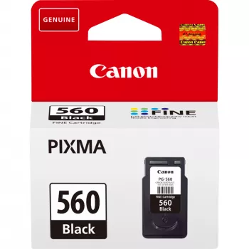 Canon PG-560 juodos spalvos rašalo kasetė, pigmentinis, 7,5 ml, 1 vnt., 180 puslapių