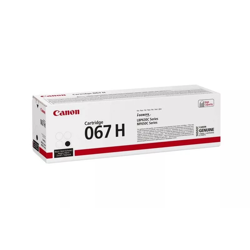 Canon 067H kasetė su toneriu 1 vnt. Originali juoda
