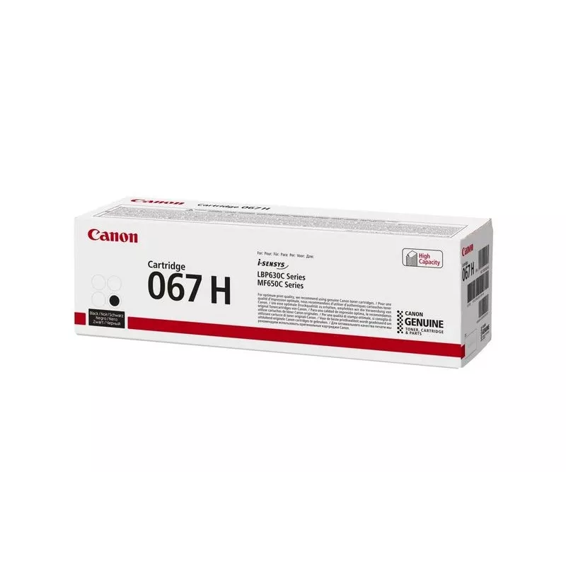 Canon 067H kasetė su toneriu 1 vnt. Originali juoda