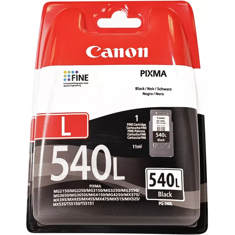Kasetė Canon PG-540L originali didelės išeigos juoda