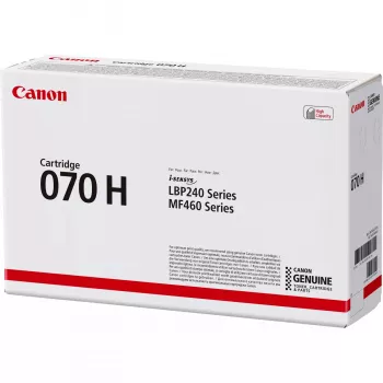Canon 070H originalus juodas toneris, didelės talpos, 1 vnt.