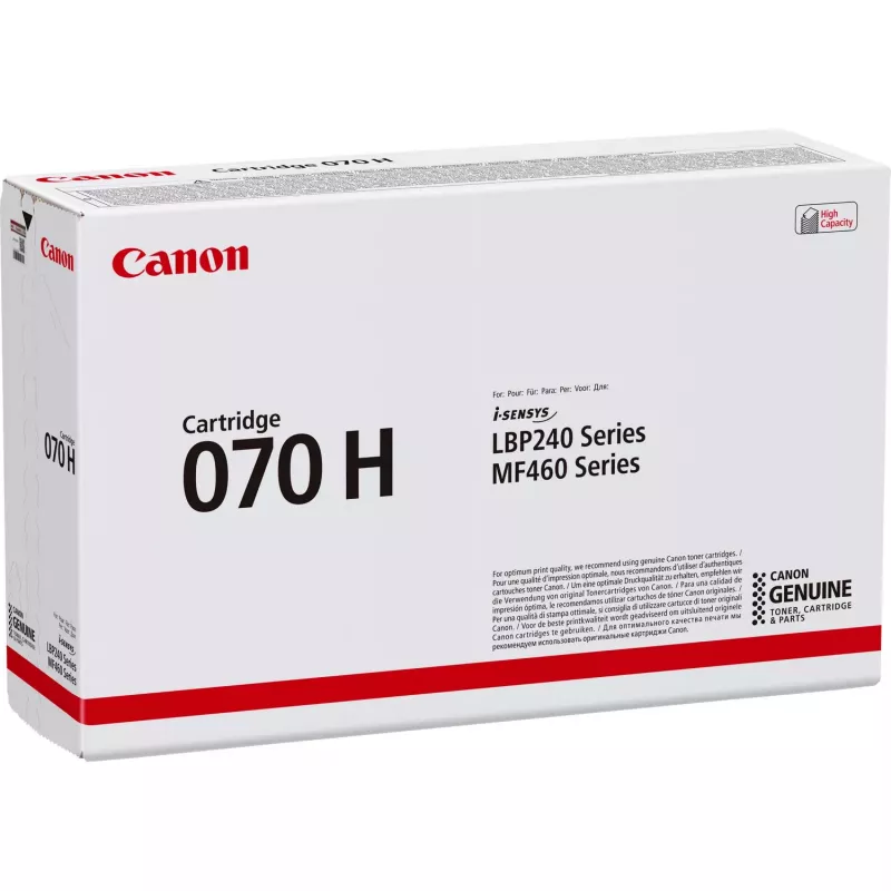 Canon 070H originalus juodas toneris, didelės talpos, 1 vnt.