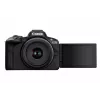 Veidrodinis fotoaparatas Canon EOS R50 juodas 24,2 MP 4K vaizdo įrašymas