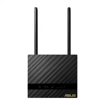 ASUS 4G-N16 belaidis maršrutizatorius, Gigabit Ethernet, vienos juostos (2,4 GHz), juodas