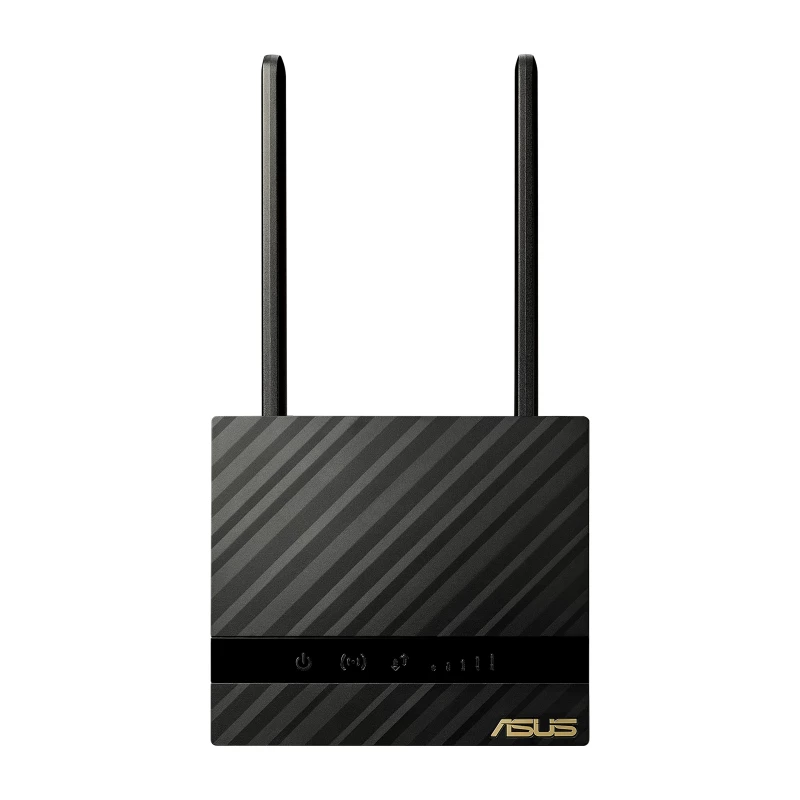 ASUS 4G-N16 belaidis maršrutizatorius, Gigabit Ethernet, vienos juostos (2,4 GHz), juodas