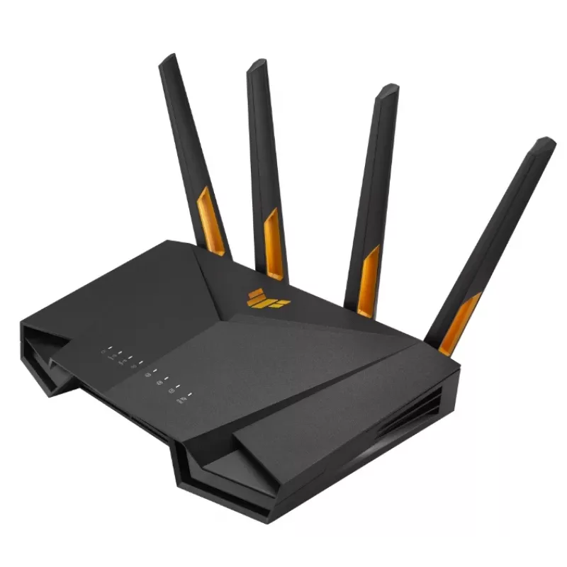ASUS TUF-AX4200 belaidis maršrutizatorius Gigabit Ethernet Dviejų juostų (2.4 GHz / 5 GHz) Juoda